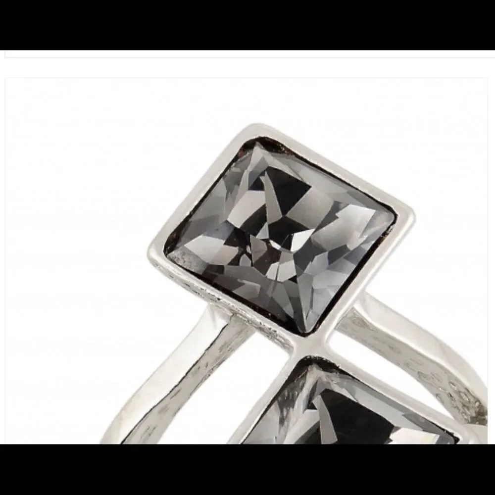 Swarovski authentic Crystals White Rhodium plated